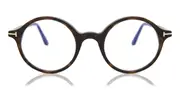 Tom Ford FT5834-B Blue-Light Block 052 Men's Glasses Tortoiseshell Size 47 - Private Health Rebate - Blue Light Block Available