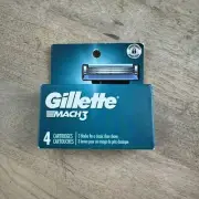 Gillette Mach3 Razor Blade Cartridges 4-Pack