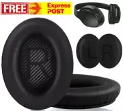 Ear Pads for Bose QC35 / QC35 ii Cushions QC25/QC15 Quiet Comfort Earpads Black