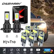 H7 LED Headlight Bulbs Globes For Hyundai Terracan HP SUV 2.9 CRDi 4WD 2005-2007 (for: Renault)