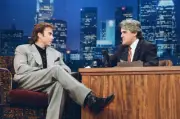 Actor Jeff Fahey On Leno 1995 Old Television Photo