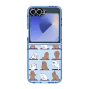 Galaxy Z Flip6 Impact Case Poodle Yoga
