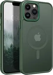 BENTOBEN Case for iPhone 13 Pro Max, Compatible with Magsafe, Slim Shockproof iPhone 13 Pro Max Phone Case Supports Magnetic Wireless Charging, Green