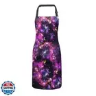WIRESTER Adjustable Bib Apron with 2 Pockets, Unisex Cute Apron Machine Washa