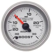 Autometer Ultra-Lite II Boost/Vacuum Gauge - 30 inHg/30 PSI, 2 1/16 Inch, AU4959