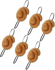 KOMBIUDA 6pcs Funny Poop Hat Prop for Party Pranks Farting Headwear for Halloween Birthday Celebrations Unique Photo Prop Conversation Starter