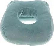TOKIDNY Memory Foam Face Down Pillow with Breathable Nonslip Travel Desk Cushion for Office and Students Chic Design for Neck Rest and Napping Comfort