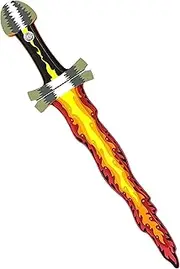 Liontouch Fantasy Sword, Medieval Fantasy for Kids, Flame, EVA Foam