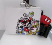 Disney Loungefly Mickey Mouse & Friends Lanyard Cardholder ID NWT