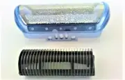 New Shaver Cutter Blade & Foil For Braun 2975 5728 5729 5732 5733 5734 Blue