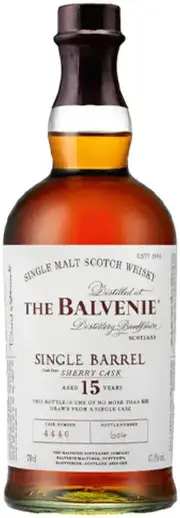 The Balvenie 15 Year Old Single Barrel Sherry Cask Scotch Whisky 700ml
