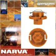 Narva 12 Volt B x 8.4D Orange Base L.E.D Dash Panel Globe - Cool White