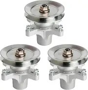 (3 Pack) Spindle Assembly Replaces Toro 117-7268 117-7439 121-0751 117-0751 117-7267 - Spindle with 125-5575 Pulley - for Timecutter SS4200 SS4225 SS4260 MX4200 42 Inch MX5000 MX5050 50 Inch Mower