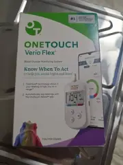 OneTouch Verio Flex Blood Glucose Diabetes Diabetic Meter Test Kit Monitor