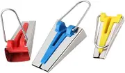 3Pcs Tape Maker Set Fabric Quilting Binding Tool for Professional Finish Easy Fabric Folding for DIY Sewing Projects