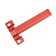 Precision Woodworking T-Square - Compact 8-Inch Ruler with Support for Stability