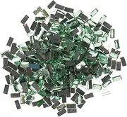 VICASKY 400Pcs Flatback Crystal Glass Charms for DIY Craft Projects Gems for Sewing Phone Cases and Creative Decorations