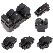 Driver Side Master Power Window Switch Kit Mirror/Door Lock Switch, Passenger Si