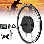 electric bike conversion kit Rear Wheel Electric Bike Conversion Kit, 36V 500W 48V 1000W E-Bike Powerful Hub Motor Kit With Intelligent Controller And LCD7C Display，Electric Bike Retrofit Kit(36V/500W
