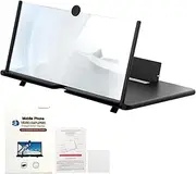 Screen Magnifier Amplifier,3D HD Mobile Phone Magnifier Projector Screen for Movies,Videos,and Gaming(Size:18")