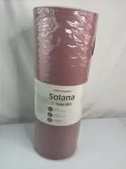 Retrospec Solana Yoga Mat 1" Thick w/Nylon Strap for Men & Women - Non Slip E...