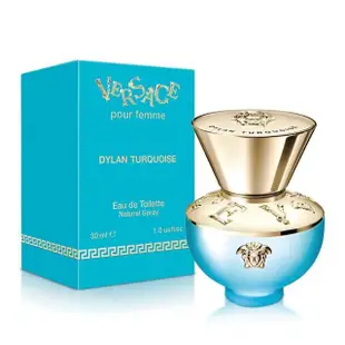 【VERSACE 凡賽斯】狄倫淡藍女性淡香水30ml(專櫃公司貨)