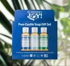 Dr. Bronner's Pure-Castile Soap Gift Set | Limited Edition | 3-Pack
