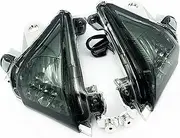 Front Turn Signal Indicator For ZX-10R ZX10R 2004-2005 Motorcycle Accessories Light Blinker Lamp(Smoke)