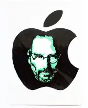 Limited Edition Steve Jobs Paper Cutting Art-Handmade by artist-Collectible Art