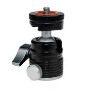 Head Tripod Head with Universal 3/8 Inch Screw Mounts for DSLR Cameras7535
