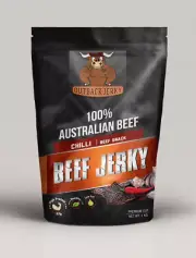 BEEF JERKY FRESH SAVOURY SNACK FOOD 1KG BULK CHILLI AUSTRALIAN DELICIOUS FLAVOUR
