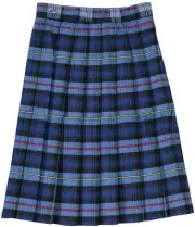 Juniors Blue / Red Plaid Pleated Skirt SV9098JL-F1 French Toast Sizes 3 to 13
