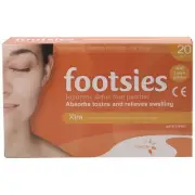 Footies by Thinklife Japanese Detox Foot Patches Xtra 20 Patches