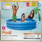 Intex Crystal Blue Inflatable Swimming Pool 58" x 13" Children's Kiddie NEW
