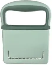 Children's Wave Cutter, French Fries Corrugated Knife, Stainless Steel Vegetable Wave Cutter, Wave Knife Baby with Plastic Handle & Protective Cover for Chips, Potatoes, Vegetables, Fruits