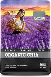 Power Super Foods Chia Seeds Raw Organic, 950g