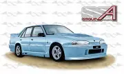 Holden Special Vehicles HSV Walkinshaw VL Group A SS Commodore flag 150cm x 90cm