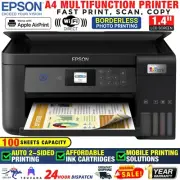 A4 Multifunction Printer Starter Bundle Package Epson EcoTank WiFi Printer New