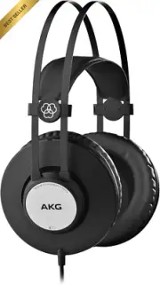 3169H00020 K72 Closed Back Monitoring and Studio Headphone, Matte Black