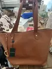 NWT RALPH LAUREN NEWBURY CLASSIC TOTE AND INSIDE CLUTCH TAN