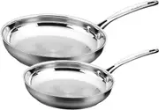Scanpan 2-Piece Impact Stainless Steel Frying Fry Pan Set