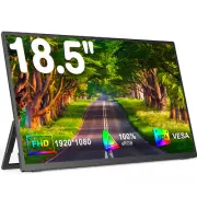 UPERFECT Portable Monitor 18.5'' 1920*1080 USB C Monitor HDMI Gaming Matt Screen