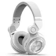 Bluedio T2+ (Turbine 2Plus) Bluetooth Stereo Headphones Wireless Headphones Bluetooth 4.1 Headset Hurrican Series Over The Ear Headphones - White
