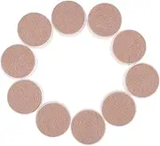 Mipcase 10Pcs Round Table Leg Protectors Non Skid Caps for Chair Feet Durable Floor Mats Prevent Scratches Hardwood Suitable for Parquet Laminate Tile Surfaces