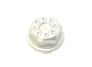 Joker Machine Aluminum Steering Stem Nut - Clear - 12-210 - Honda CB160 175 200