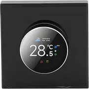 Smart Thermostat, Two Way Rotating Knob Programmable Wi Fi Thermostat, Smart Voice Control Thermostat with 1.32in TFT Screen and Unique Ambience Light