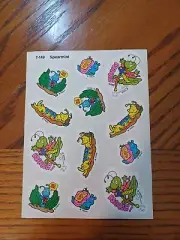 Vintage Trend Stinky Stickers sheet 12 Scratch & Sniff Spearmint Bugs T-149