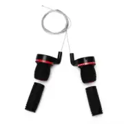 1 Pair Twist Bicycle Gear Shifters Bike Grip Speed Derailleur Bicycle PartsYUJL