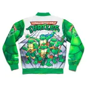 Chalk Line Teenage Mutant Ninja Turtle Retro Fanimation Jacket BRAND NEW
