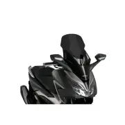 PUIG WINDSCREEN V-TECH LINE TOURING FOR HONDA FORZA 350 21-25 DARK SMOKE